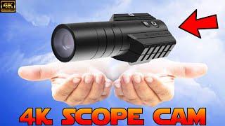 WORLD'S FIRST 4K ScopeCam for Airsoft !!!