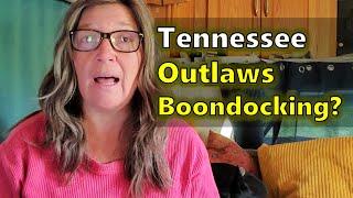 Tennessee Makes it a Felony to Camp on Public Land