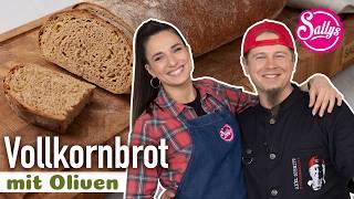 Eigenes Brot wie vom Bäcker / saftiges Oliven Brot mit Axel Schmitt