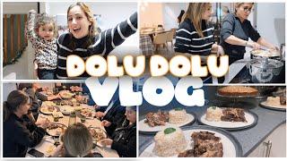 HAFTASONU VLOG! 48 saat 5 cocuk baktım, yengeme misafir hazırlığı, kavuşma anı