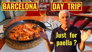 I FLY 2,000 MILES FOR PAELLA!I do a day trip to Barcelona for lunch. Was it worth it?