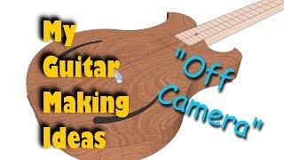 My Guitar Building Ideas - episode 4 - fixing an intonation issue and hidden pickups