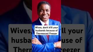 FUNNY MOMENT WITH BISHOP ABIOYE! Wives, don't k1ll your husbands because of Thermocool Freezer.