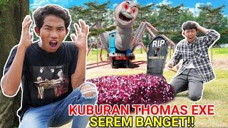 KUBUR KERETA THOMAS EXE SAMPE DI CEGAT KERETA API MAR4H DIJALAN?! GAWAT! | Mikael TubeHD