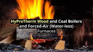 Hyprotherm Outside Wood and Coal boiler