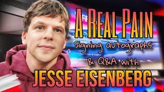 Jesse Eisenberg A Real Pain Interview Nowe Horyzonty American Film Festival Poland Polska Autograph