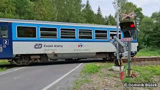 Železniční přejezd/Railroad crossing VÚD Milotice nad Opavou #2