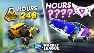 How long does it take to reach every rank in Rocket League?