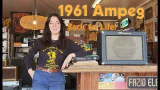 '61 Ampeg Rocket | Amp-Restaurierung