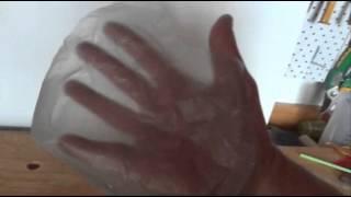 How to do a Simple Static Electricity Experiment - Plastic Bag Static Trick - Uses Everyday Items