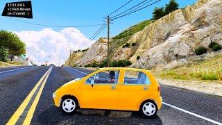Daewoo Matiz - GTA V MOD ENB | 2.7K / 1440p ! _REVIEW