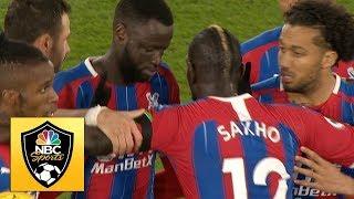 Cheikhou Kouyate volleys Crystal Palace level against West Ham United | Premier League | NBC Sports