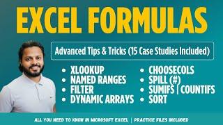 Excel Formula Full Course: Become a PRO in 45 Minutes | Become a Data Analyst Faster