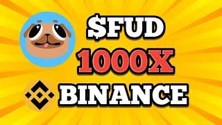 FUD THE PUG (FUD) PRICE PREDICTION 2025 || MAJOR LISTINGS || 1000X POTENTIAL 