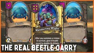 THE SECRET TECH FOR BEETLES - [Hearthstone Battlegrounds]