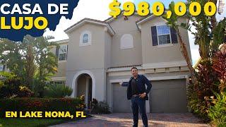 Casa de LUJO en Exclusiva Comunidad de Lake Nona, FL!! Con Piscina PRIVADA y 4,035 pies cuadrados