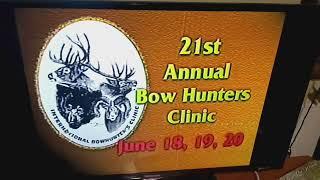 Anderson Archery Bowhunters clinic TV commercial 1990s