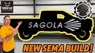 I Got Invited to Paint Sagola's Custom SEMA 2024 Build!