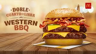 Llegó la nueva Doble Cuarto de Libra Western BBQ a McDonald's