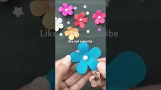 How to make paper flowers beautiful paper flower // Easy and making idea #origamipaper #paperart