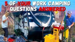 Is Work Camping Hard???? + Seasonal Work Q&As