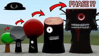 NEW EVOLUTION OF MR TREE SPRUNKI ALL PHASES In Garry's Mod