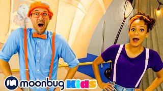 Creation Station | Blippi! | Kids Songs | Moonbug Kids