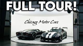 Touring Legendary Chicago Motor Cars + 1000 HP Ford GT!  Lamborghini | Ferrari | Rolls Royce