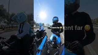 She didn’t like that #motorcycle  #fyp #yamaha #r7 #bikelife #couple  #biketok #booktok #bikergirl