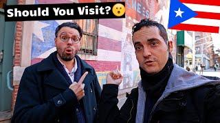 Inside Spanish Harlem NYC! (Puerto Rican Food + More!)