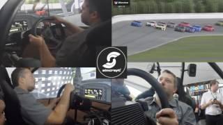 Tony Stewart in a SimCraft APEX3 GTC at Pocono for the Mobil 1 Virtual Showdown