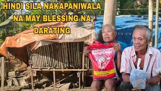 HINDI SILA NAKAPANIWALA NA MAY BLESSING NA DARATING