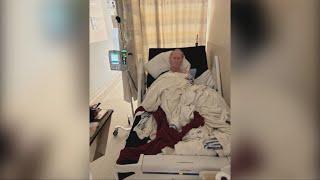 Vancouver senior recovers from surgery in hallway