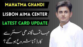 Portugal Immigration New Update | Mahatma Gandhi Aima Card Received