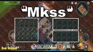 "Mkss" using tanning rack to block with EPIC loot | REVENGE RAID Last Day On Earth: Survival