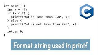 C 003: format string used in printf