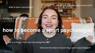 sport psych ep. 1 // becoming a sport psychologist - everything you need to know