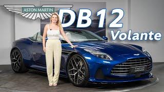 A STUNNING Aston Martin DB12 Volante Finished in Ion Blue - A Walk Around With Grace