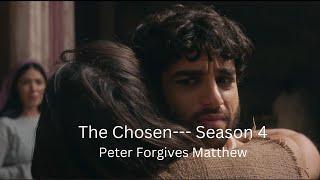 The Chosen Ep 4.2| Peter Forgives Matthew| Michael Herbert