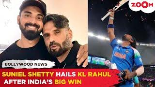 Suniel Shetty APPLAUDS son-in-law KL Rahul’s Performance in India’s Champions Trophy WIN!