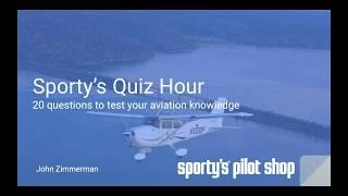 Sporty's Quiz Hour - 20 Questions to Test Your Aviation Knowledge