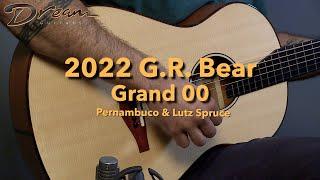 Dream Guitars - 2022 G.R. Bear Grand 00, Pernambuco/Lutz Spruce #guitardemo #00guitar