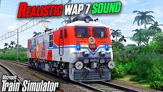Next-Level MSTS: WAP7 Sound with Real Cab Radio Communication!