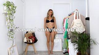 SUMMER CASUAL OUTFITS | summer fashion lookbook 2022