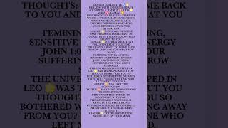 CANCER COLLECTIVE BEHIND THE MOON#cancertarot #fypyoutube#cancercollective#karmictarot