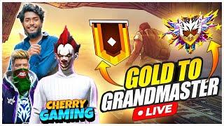 ROAD TO GRAND MASTER TOP 1 Rank Push on Live CHERRY GAMING  Season 42!#garenafreefire #shortlive