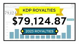 Amazon KDP Income Report for 2023 - Self Publishing Royalties (Including March 2024 Income Report)