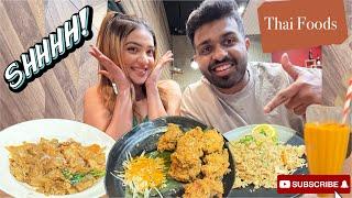 අපි thai foods කන්න ගිය දවසක්️| my favourite| 