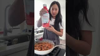 easy kimchi pork belly udon carbonara recipe #koreanfood #cooking #koreanrecipes #kimchi #mukbang