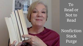 To Read or Not To Read | Nonfiction Book Purge